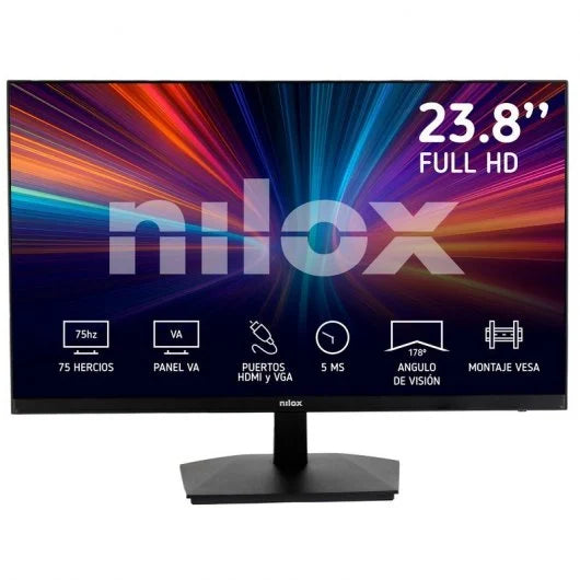 Nilox 24" VA 5MS Full HD HDMI VGA 75Hz monitor | NXM24FHD11